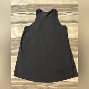 Lululemon Black Sleeveless Women's Top with open back. Small.